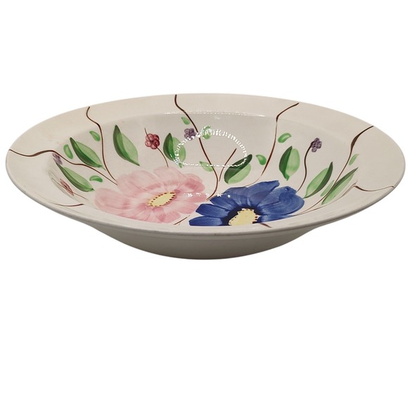 Vintage Blue Ridge Bowl Cumberland Southern Pottery Hand Painted Made USA SEE - Picture 5 of 13